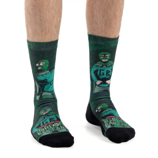 Good Luck Sock Men's Trailer Park Boys Green Bastard Socks