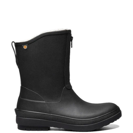 Bogs Women's Amanda II Zip Rain Boots Black