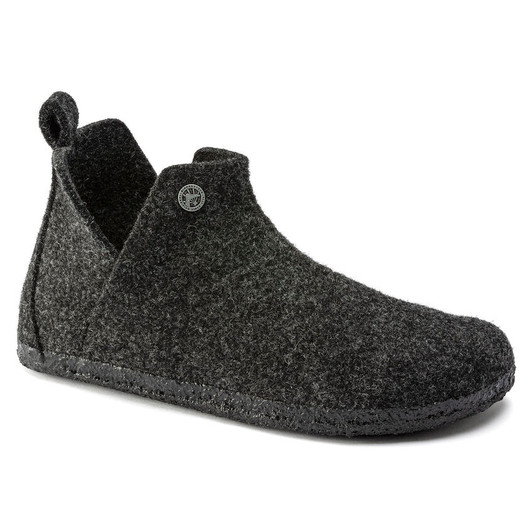 Birkenstock Andermatt Shearling WZ Anthracite Narrow