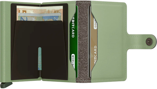 Secrid Miniwallet Yard Powder Pistachio (Non-Leather)