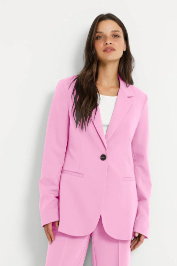 KAFFE KAsakura Blazer Pink Frosting