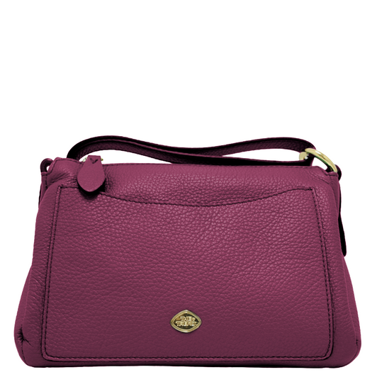 The Trend Leather Handbag Raspberry (2464248)