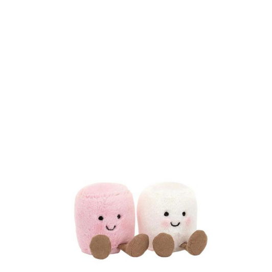 JellyCat Amuseables Pink & White Marshmallows