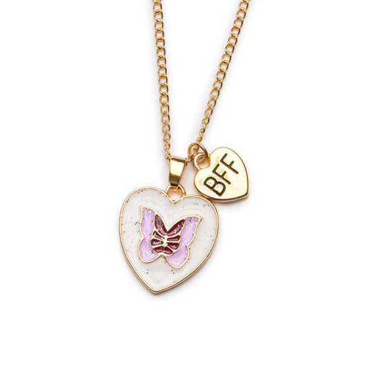 Great Pretenders Butterfly BFF Necklace White