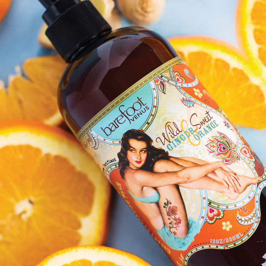 Barefoot Venus Wild Ginger & Sweet Orange Cleansing Wash