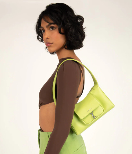 Matt & Nat Loti Vintage Shoulder Bag Honeydew