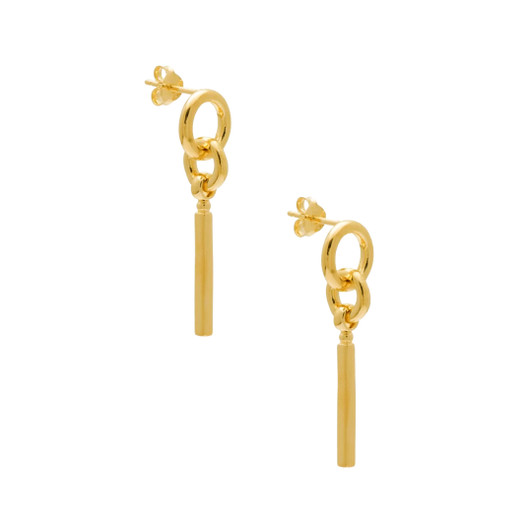 Sarah Mulder Kidd Gold Plated Earrings