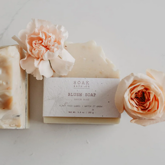 Soak Blush Soap Bar