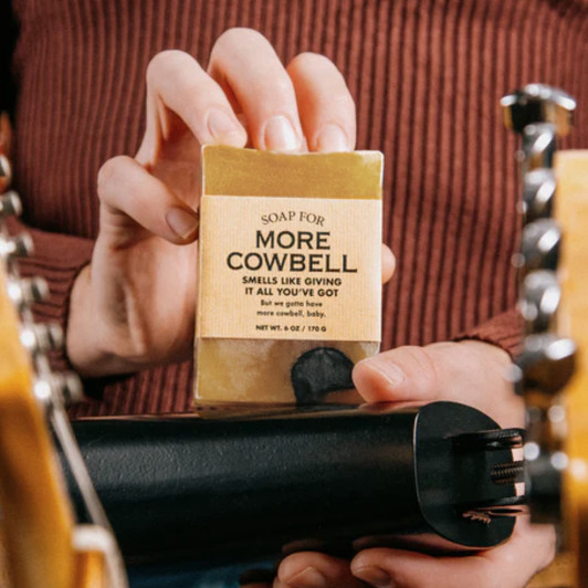 Whiskey River Soap More Cowbell