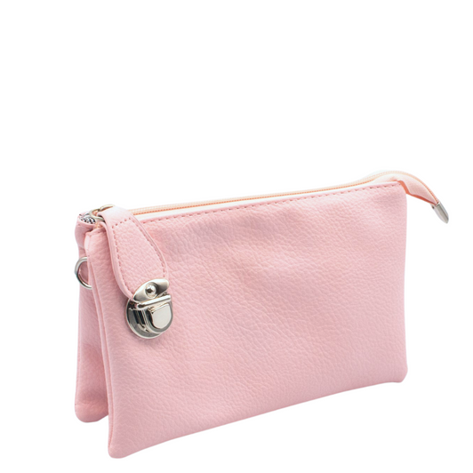 Caracol Small Wristlet & Crossbody Purse Pink