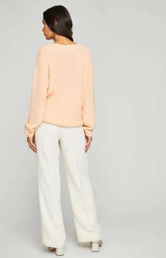 Gentle Fawn Tucker Pullover Peach