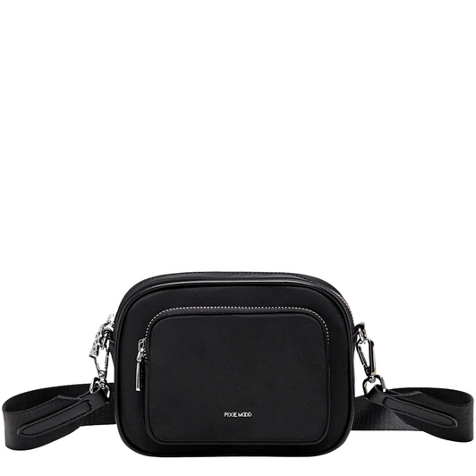 Pixie Mood Daisy Crossbody Bag Black Nylon