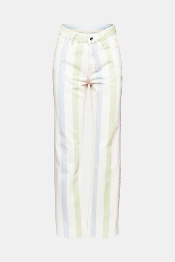 Esprit Retro High-Rise Jeans Pastel Stripes