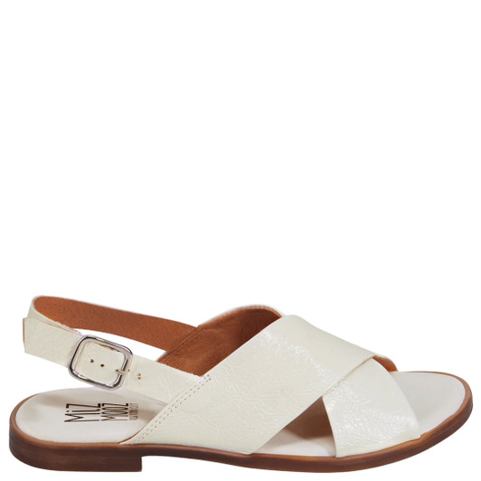 Miz Mooz Leticia Sandals White Patent