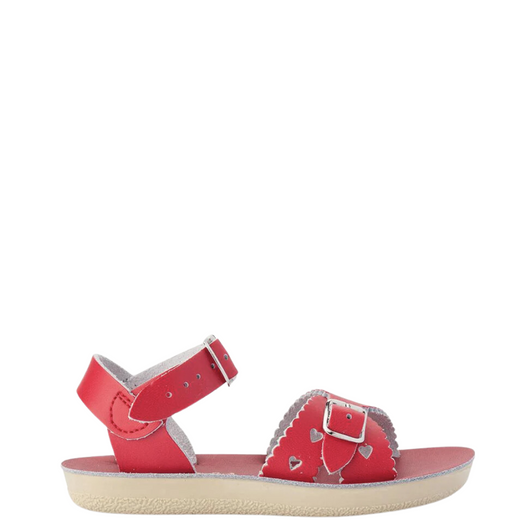 Salt Water Sandals Kids Sweetheart Sandals Red