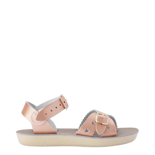 Salt Water Sandals Kids Sweetheart Sandals Rose Gold