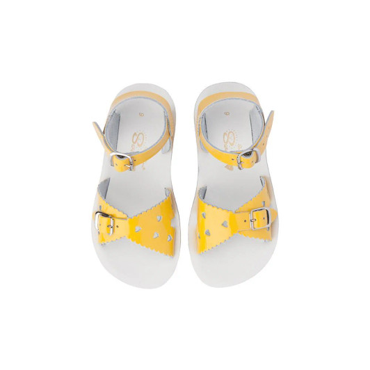 Salt Water Sandals Kids Sweetheart Sandals Yellow