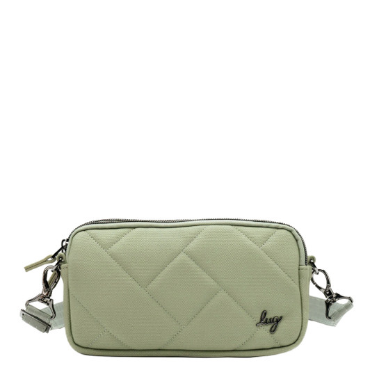 Lug Coupe XL Matte Luxe VL Crossbody Bag Sage Green