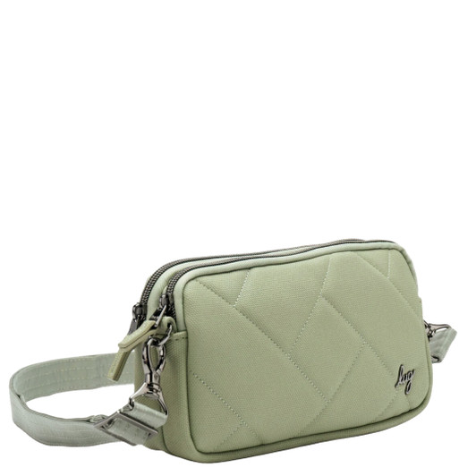 Lug Coupe XL Matte Luxe VL Crossbody Bag Sage Green