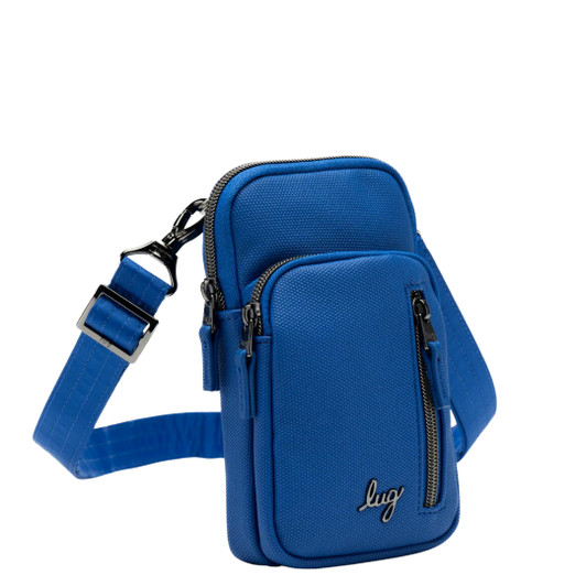 Lug Pitter Patter Matte Luxe VL Crossbody Bag Sapphire Blue