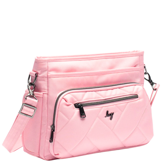 Lug Shimmy LE Ultra X Crossbody Bag Bubblegum Pink