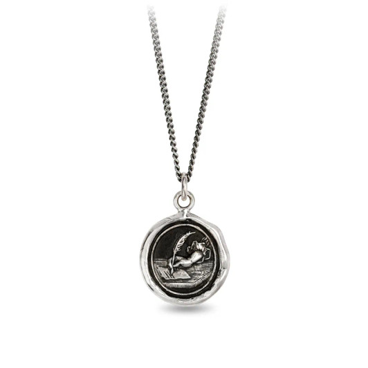 Pyrrha Writer Talisman Necklace 18"