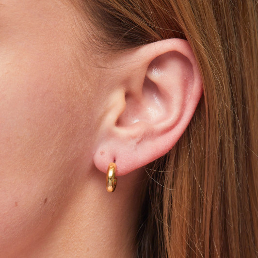 Foxy Originals Petite Hoops Gold