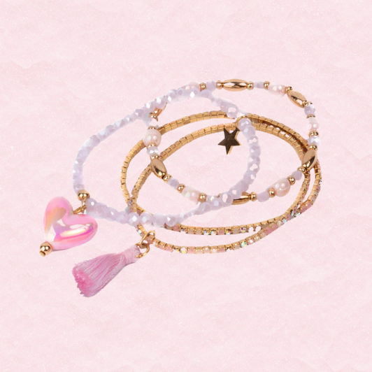 Great Pretenders Boutique Luminescent Love Bracelet Set