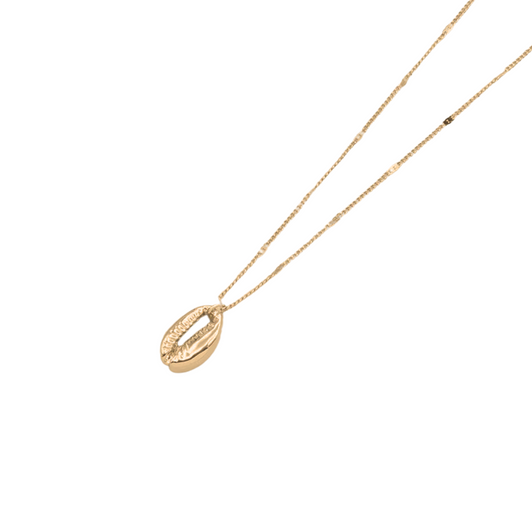 Caracol Dainty Seashell Necklace Gold Caracol Dainty Seashell Necklace Gold