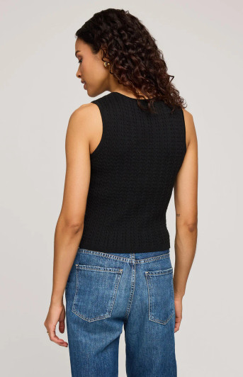 Gentle Fawn Skye Knit Tank Black