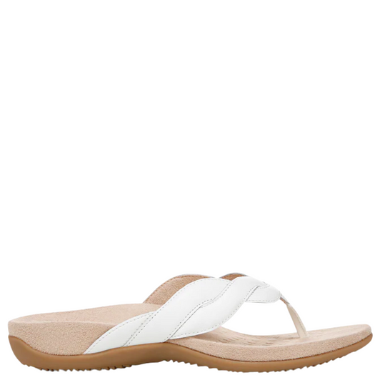 Vionic Rest Bella Braid Sandals White