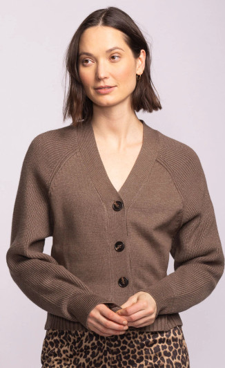 Pink Martini Monterey Sweater Brown