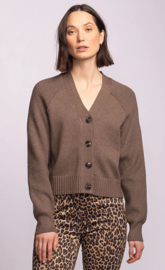 Pink Martini Monterey Sweater Brown
