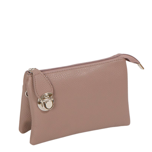 Caracol Small Wristlet & Crossbody Purse Grape
