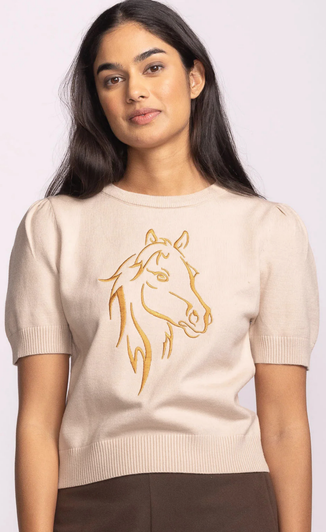 Pink Martini Whisper Sweater Beige