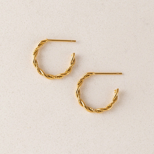 Lover's Tempo Josie Hoops Gold