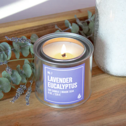 The Company Flare Candle Lavender Eucalyptus