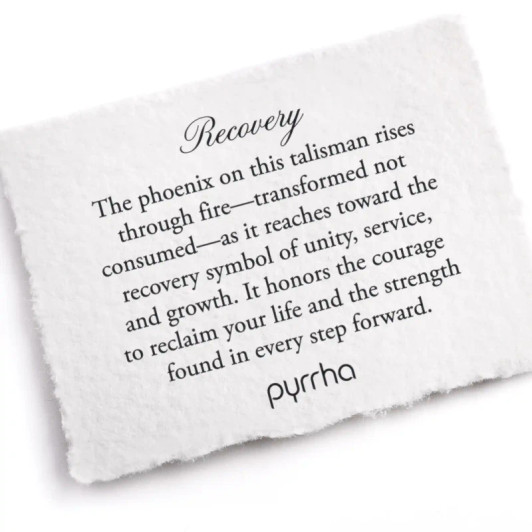 Pyrrha Recovery Talisman Necklace 18"