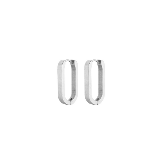 wellDunn Ovio Hoops Silver