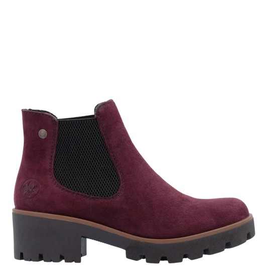 Rieker Amalia Boots Burgundy