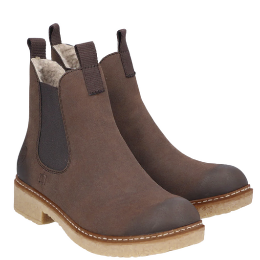 Rieker Dominika Chelsea Boots Brown
