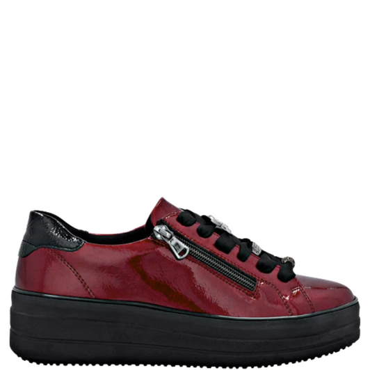 Remonte Julika Sneakers Red Patent