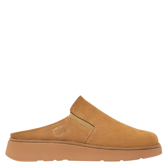 FitFlop Gen-FF Elasticated Suede Mules Desert Tan