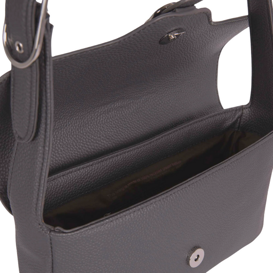 Matt & Nat Isabelle Grain Shoulder Bag Coal