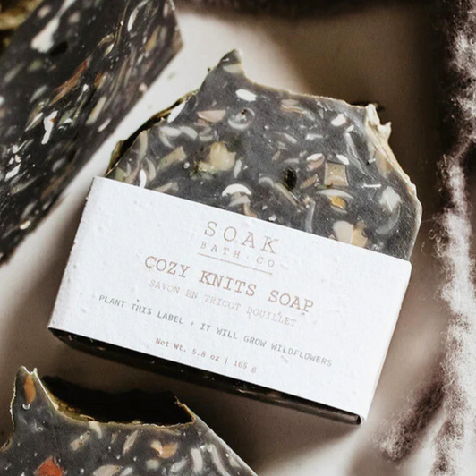 Soak Cozy Knits Soap Bar