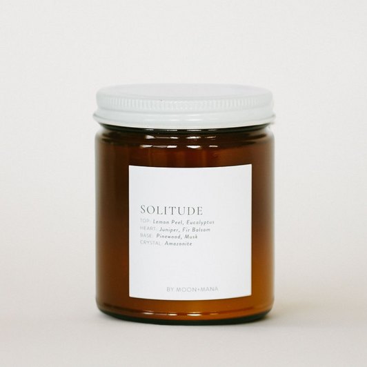 Moon + Mana 9oz Candle Solitude