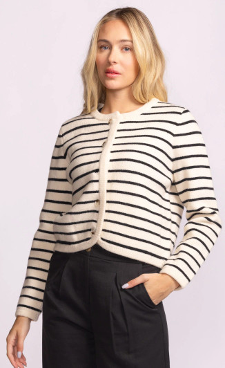 Pink Martini Chastain Sweater Beige