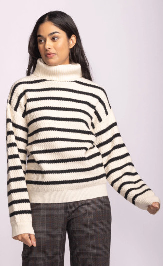Pink Martini Corsica Sweater White