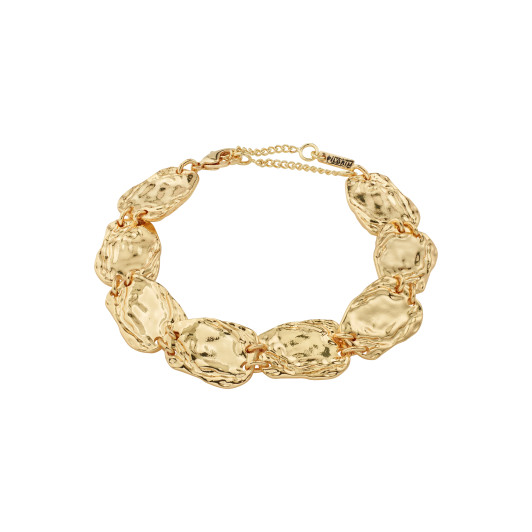 Pilgrim Shift Chunky Bracelet Gold Plated