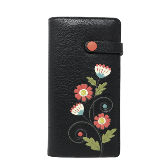 Espe Flora L Wallet Black